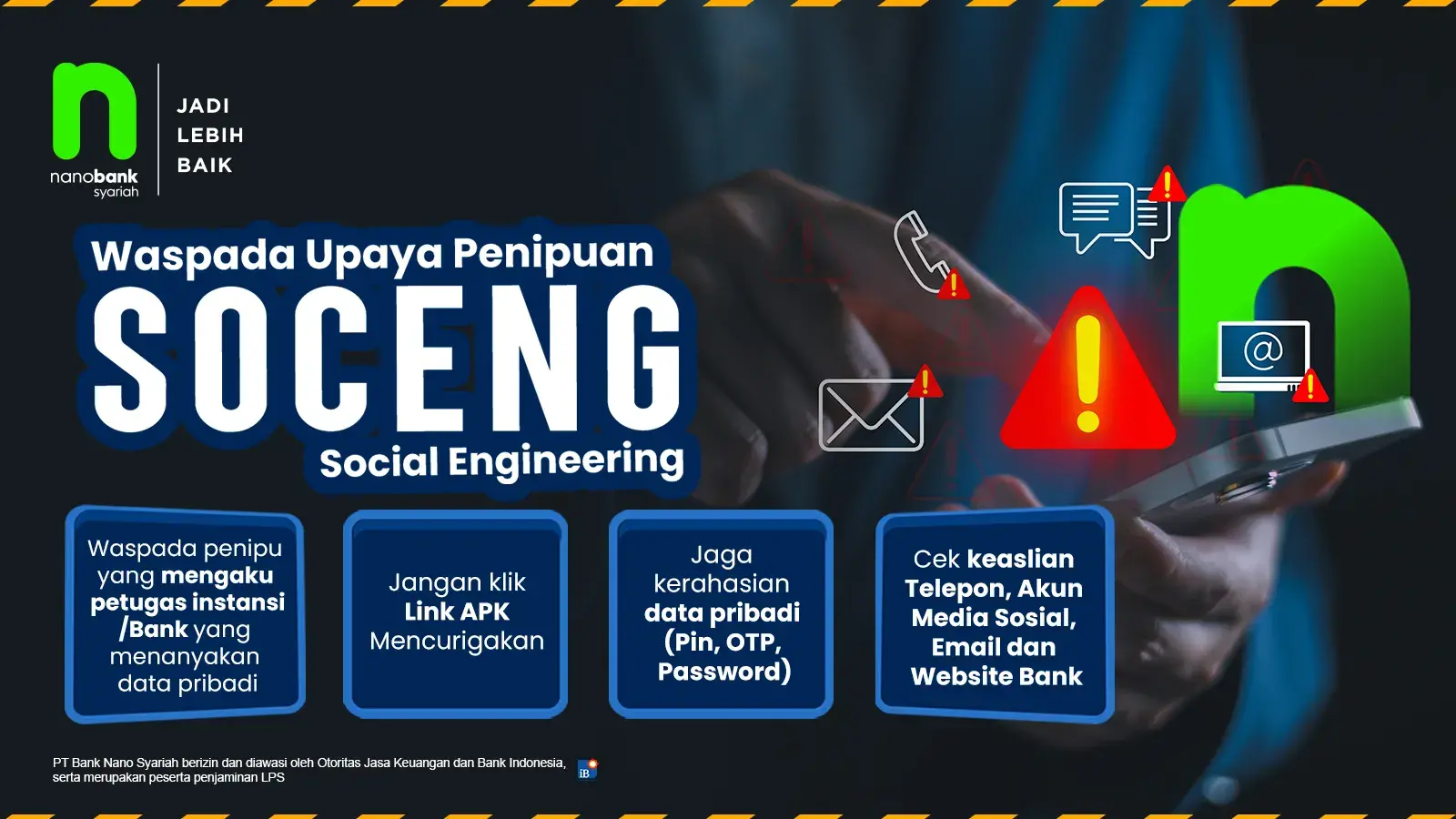 Waspada Penipuan SOCENG (Social Engineering)