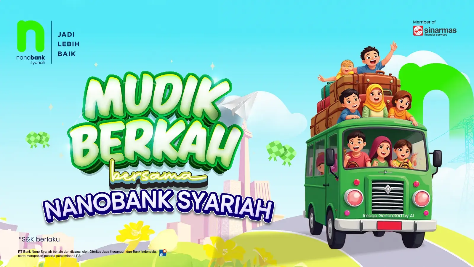 Pengumuman Peserta Mudik Berkah Nanobank Syariah 2026