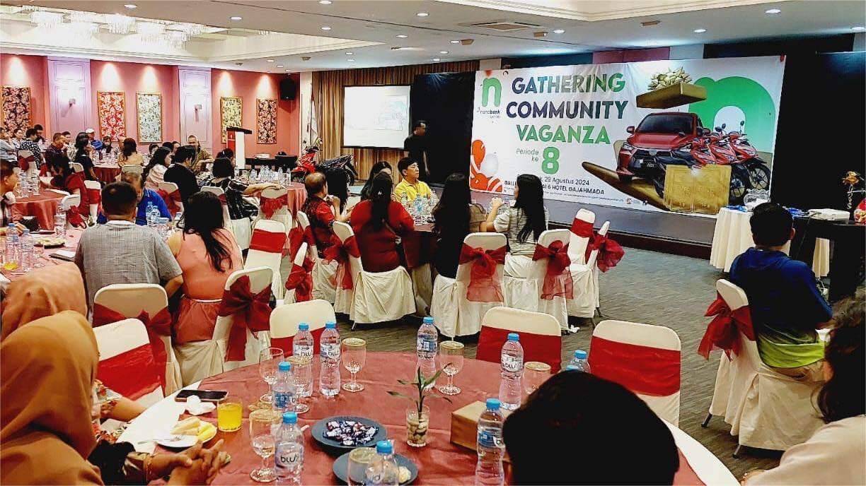 Semarak Gathering Community Vaganza oleh Nanobank Syariah KC Pontianak