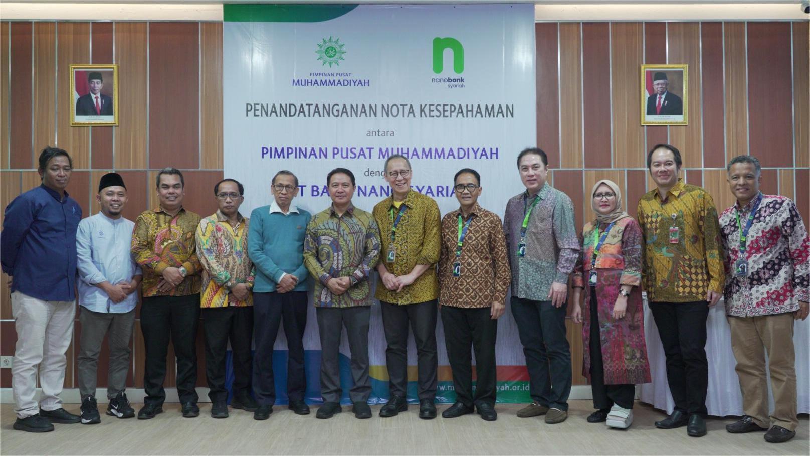 PP Muhammadiyah dan Nanobank Syariah Jalin Kerja Sama