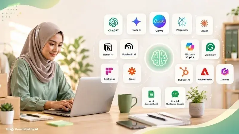 15 Tools AI untuk Usaha, Bantu Jualan & Kerja Lebih Praktis